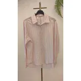 Camicie(D) Genere Camicia Camicia Casual Donna Primavera/Estate Made in Italia Quotidiano Vari Colori Standard Righe Cotone — foto 6