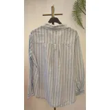 Camicie(D) Genere Camicia Camicia Casual Donna Primavera/Estate Made in Italia Quotidiano Vari Colori Standard Righe Cotone — foto 5