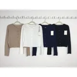 Maglierie&Felpe(D) Genere Cardigan Cardigan Donna Primavera/Estate Made in Cina Quotidiano Vari Colori Standard Monocromo — foto 4