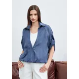Camicie(D) Genere Camicetta Camicia Casual Donna Primavera/Estate Made in Cina Quotidiano Vari Colori Standard Monocromo Cotone — foto 3