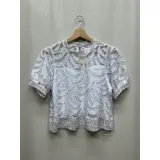 T-Shirt & Top(D) Genere T-Shirt Donna Primavera/Estate Made in Cina Quotidiano Vari Colori Standard Pizzo — foto 3
