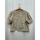 T-Shirt & Top(D) Genere T-Shirt Donna Primavera/Estate Made in Cina Quotidiano Vari Colori Standard Pizzo — foto 4
