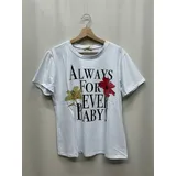T-Shirt & Top(D) Genere T-Shirt Donna Estate Made in Italia Quotidiano Colore Unico Standard — foto 4