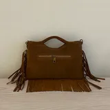 Borse in Pelle Genere Borsa a Mano Donna Made in Italia Colore Unico — foto 1