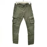Pantaloni Uomo Primavera/Estate Made in Cina Tempo libero Colore Unico Standard elastico — foto 1
