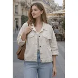 Giacche(D) Genere Giacca di Jeans Giacca Donna Autunno/Inverno Made in Italia Quotidiano Vari Colori Standard — foto 1
