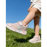 Sneakers Bambina Primavera Made in Cina Quotidiano Plateau Anteriore Tonda — foto 2