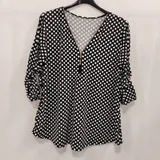 Maglierie&Felpe(D) Genere Donna Primavera/Estate Made in Italia Quotidiano Colore Unico Curvy(taglie forti) Pois — foto 1