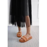 Ciabatte Donna Primavera/Estate Made in Cina Quotidiano Piatto Tonda — foto 3