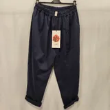 Pantaloni(D) Genere Pantaloni Donna Primavera/Estate Made in Italia Quotidiano Vari Colori Curvy(taglie forti) Monocromo — foto 3