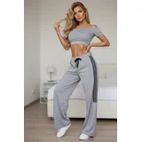 Pantaloni Donna Primavera/Estate Made in Italia Quotidiano Vari Colori Standard Multicolore elastico — foto 4