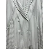 Giacche(D) Genere Giacca Blazer Giacca Donna Primavera/Estate Made in Italia Tempo libero Vari Colori Curvy(taglie forti) Righe — foto 4