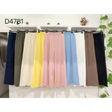 Pantaloni(D) Genere Pantaloni Donna Primavera/Estate Made in Italia Tempo libero Vari Colori Curvy(taglie forti) elastico — foto 1