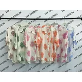 Camicia Maglie Donna Autunno Made in Italia Quotidiano Vari Colori Standard — foto 3