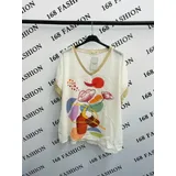 Camicia Maglie Donna Autunno Made in Italia Quotidiano Vari Colori Standard — foto 3