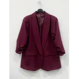 Giacche(D) Genere Giacca Blazer Giacca Donna Primavera Made in Italia Quotidiano Vari Colori Oversize Monocromo — foto 3