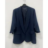 Giacche(D) Genere Giacca Blazer Giacca Donna Primavera Made in Italia Quotidiano Vari Colori Oversize Monocromo — foto 5
