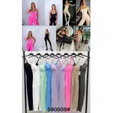 Tuta sportiva Donna Primavera/Estate Made in Cina Quotidiano Colore Unico Standard Monocromo — foto 1