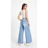 Jeans(D) Genere Jeans Bootcut Donna Primavera/Estate Made in Cina Quotidiano Colore Unico Standard Monocromo — foto 3