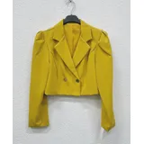 Giacche(D) Genere Giacca Blazer Giacca Donna Primavera Made in Italia Quotidiano Vari Colori Standard Monocromo — foto 3