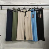 Pantaloni(D) Genere Pantaloni Donna Primavera/Estate Made in Italia Quotidiano Colore Unico Standard — foto 1