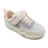 Sneakers Bambina Primavera Made in Cina Quotidiano Plateau Anteriore Tonda — foto 2