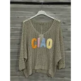 Maglierie&Felpe(D) Genere Pullover Donna Primavera Made in Italia Quotidiano Vari Colori Standard Stampata — foto 5