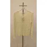 Maglierie&Felpe(D) Genere Felpa Pullover Donna Primavera/Estate Made in Italia Quotidiano Vari Colori Standard Pizzo — foto 1