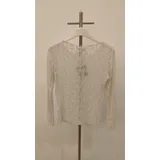 Maglierie&Felpe(D) Genere Felpa Pullover Donna Primavera/Estate Made in Italia Quotidiano Vari Colori Standard Pizzo — foto 4