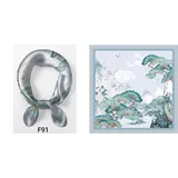 Sciarpe Donna Donna Primavera Made in Cina Vari Colori 70x70cm Leggero — foto 1