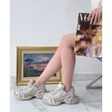 Sneakers basse Donna Primavera Made in Cina Tempo libero Plateau Anteriore Tonda — foto 2