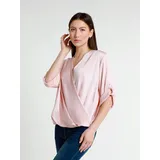 Camicie(D) Genere Camicetta Camicia Donna Primavera/Estate Made in Italia Quotidiano Colore Unico Standard — foto 4