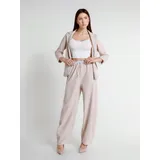 Pantaloni(D) Genere Pantaloni Eleganti Donna Primavera/Estate Made in Italia Quotidiano Colore Unico Standard — foto 5