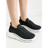Sneakers basse Donna Primavera Made in Cina Tempo libero Colore Unico Plateau Anteriore — foto 2