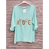 Maglierie&Felpe(D) Genere Felpa Donna Primavera Made in Italia Quotidiano Vari Colori Standard Stampata — foto 4