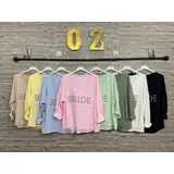 T-Shirt & Top(D) Genere Camicia caftani Donna Primavera Made in Italia Quotidiano Vari Colori Standard Stampata — foto 1