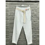 Pantaloni(D) Genere Pantaloni Donna Primavera Made in Italia Quotidiano Vari Colori Standard Monocromo — foto 5