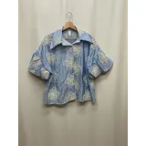 Camicie(D) Genere Camicia Camicia Casual Donna Primavera/Estate Made in Italia Quotidiano Colore Unico Standard Stampata — foto 3