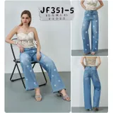 Jeans(D) Genere Jeans Larghi Donna Quattro stagioni Made in Cina Tempo libero Vari Colori Standard — foto 3