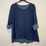Camicie(D) Genere Camicia Camicia Casual Donna Quattro stagioni Made in Italia Quotidiano Vari Colori Standard Monocromo — foto 1