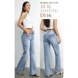 Jeans(D) Genere Jeans Bootcut Donna Quattro stagioni Made in Cina Tempo libero Colore Unico Standard — foto 1
