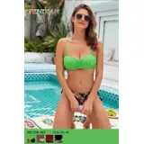 Bikini Donna Quattro stagioni Made in Cina Tempo libero Vari Colori Standard — foto 1