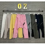 Pantaloni(D) Genere Harem Donna Primavera Made in Italia Quotidiano Vari Colori Standard Monocromo — foto 3