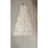 Vestiti Genere Vestiti Donna Primavera/Estate Made in Italia Quotidiano Vari Colori Standard Monocromo Cotone — foto 3