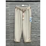 Pantaloni(D) Genere Pantaloni Sportivi Donna Primavera Made in Italia Quotidiano Vari Colori Standard Monocromo — foto 3