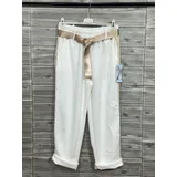 Pantaloni(D) Genere Pantaloni Sportivi Donna Primavera Made in Italia Quotidiano Vari Colori Standard Monocromo — foto 4