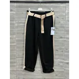 Pantaloni(D) Genere Pantaloni Sportivi Donna Primavera Made in Italia Quotidiano Vari Colori Standard Monocromo — foto 5
