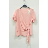 T-Shirt & Top(D) Genere T-Shirt Donna Estate Made in Italia Quotidiano Vari Colori Standard Monocromo — foto 1