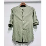 Camicia Casual Uomo Primavera/Estate Made in Cina Quotidiano Vari Colori Standard Bottoni — foto 9