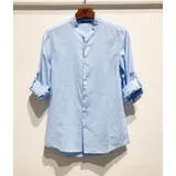 Camicia Casual Uomo Primavera/Estate Made in Cina Quotidiano Vari Colori Standard Bottoni — foto 6